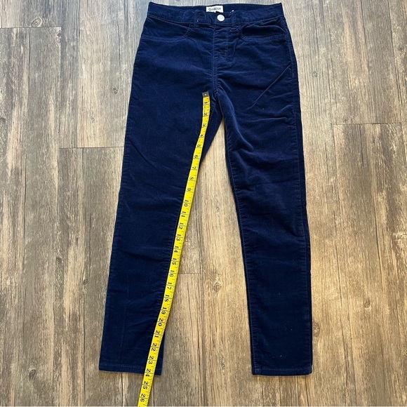 OshKosh B’Gosh Kids Velvet Navy Blue Adjustable Waist Pants Trousers Size 10 - Picture 9 of 9